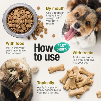 Charlie & Buddy Hemp Oil for Dogs & Cats- Calming & Joint Support