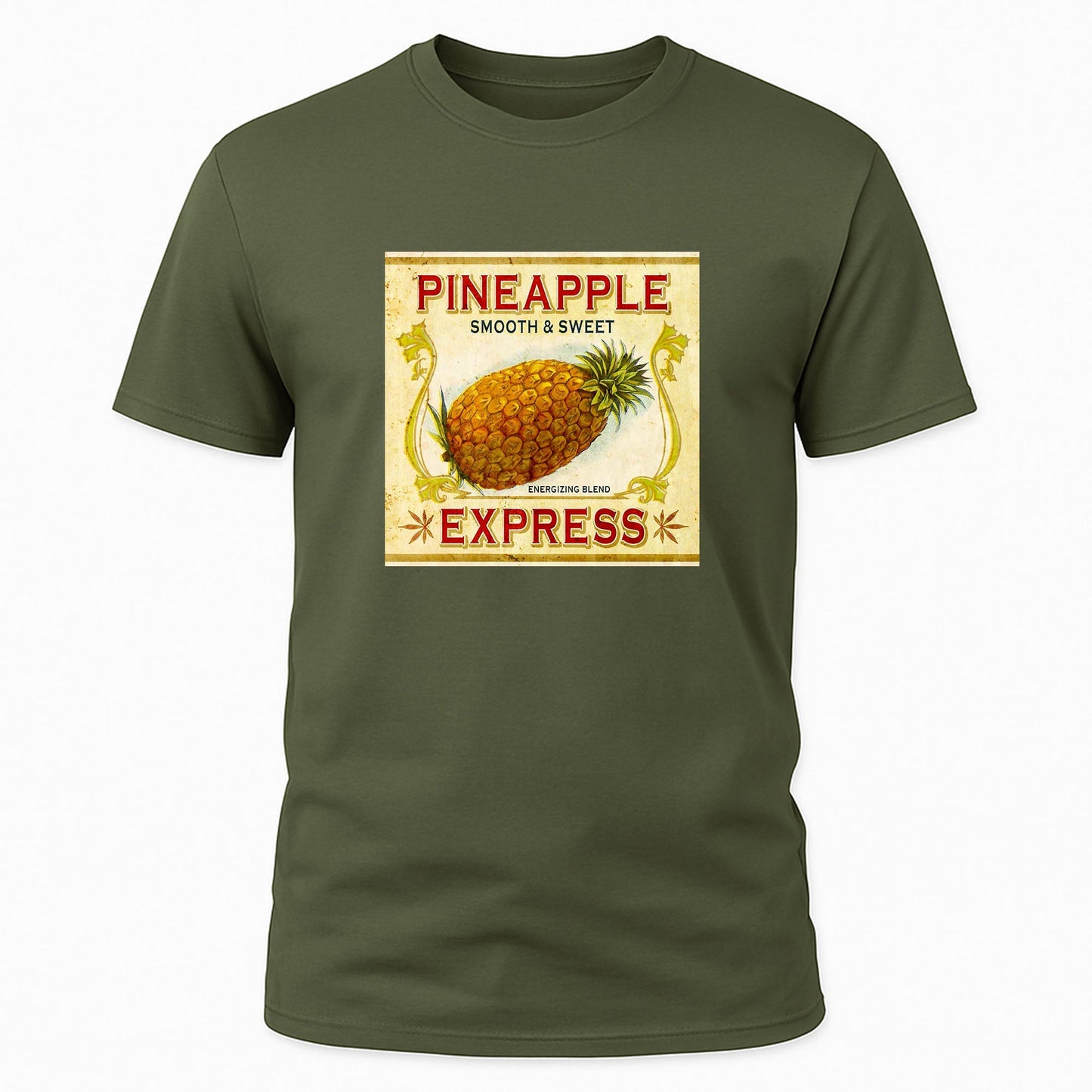 Pineapple Express Strain Label Tee