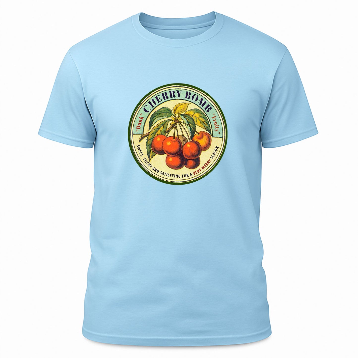Cherry Bomb Strain Label Tee