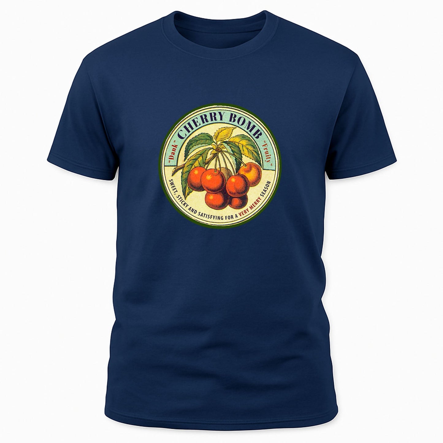 Cherry Bomb Strain Label Tee