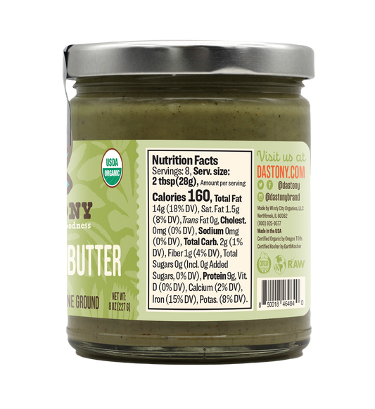 Organic Raw Hemp Seed Butter