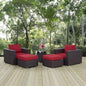 Modway Convene Outdoor 5-Piece Patio Set