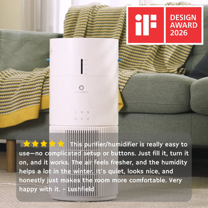 Ethereal Rain Air Purifier & Humidifier Combo