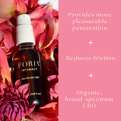 Foria's Sex Oil with CBD