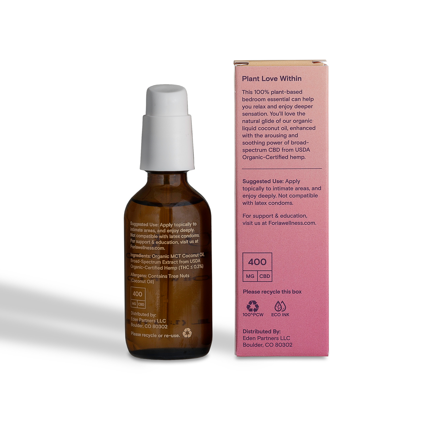 Foria's Sex Oil with CBD