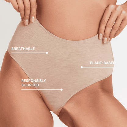 High-Rise Hemp Briefs