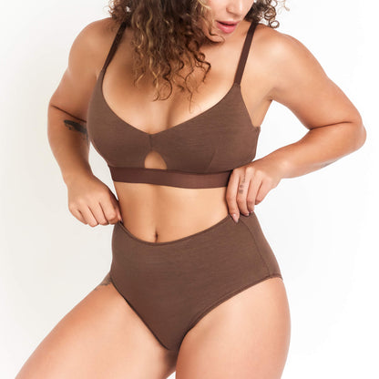 High-Rise Hemp Briefs