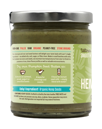 Hemp Seed Butter