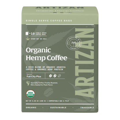Organic Hemp Coffee Singles