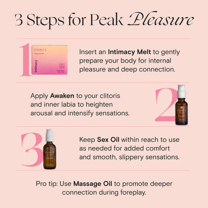 Foria's CBD Infused Honeymoon Set