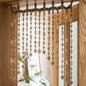 Wood & Hemp Beaded Door Curtain