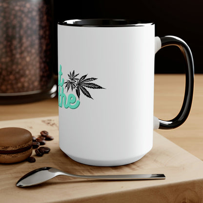 "Just Breathe" Cannabis Tea Mug