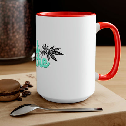 "Just Breathe" Cannabis Tea Mug