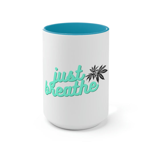 "Just Breathe" Cannabis Tea Mug