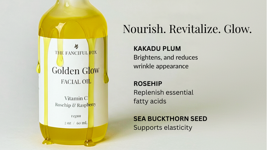 Golden Glow Hemp Infused Body Oil