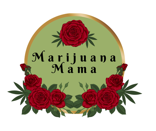 Marijuana Mama Laptop Stickers