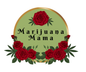 Marijuana Mama Laptop Stickers