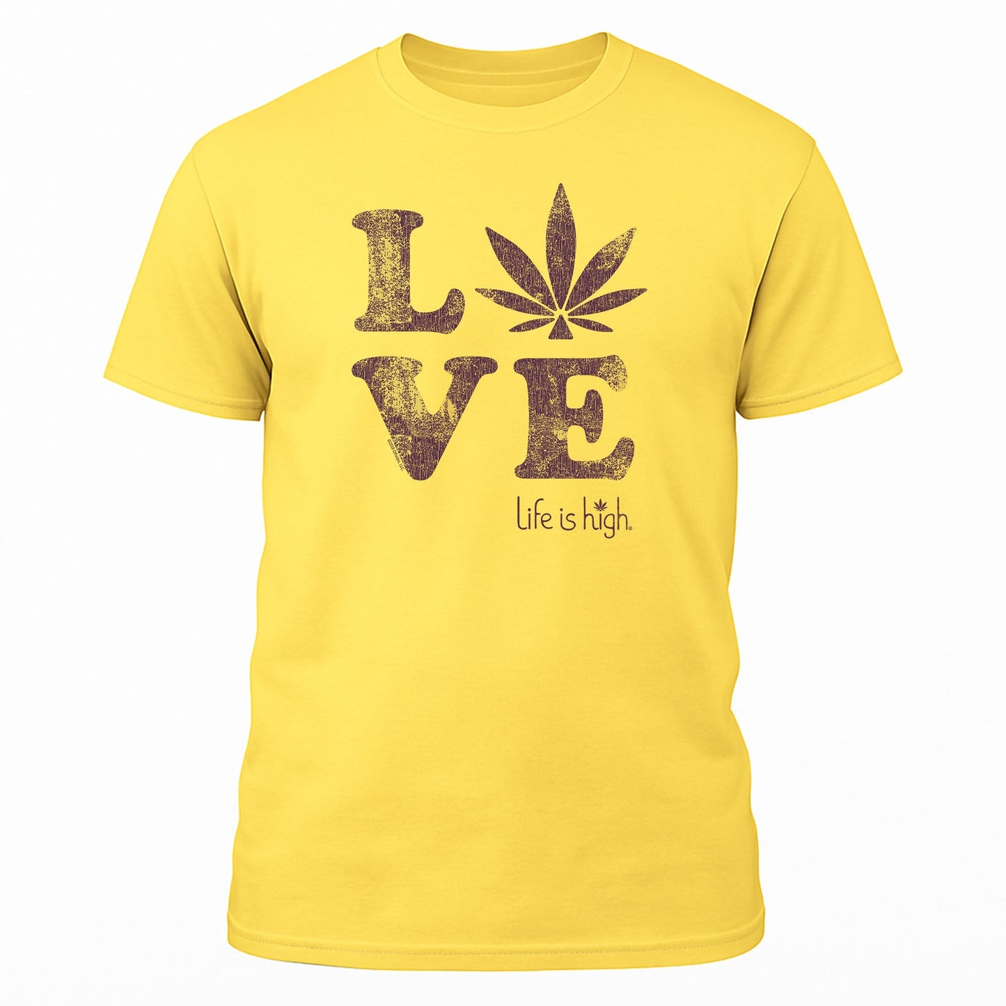 LOVE (Distressed Leaf) Tee