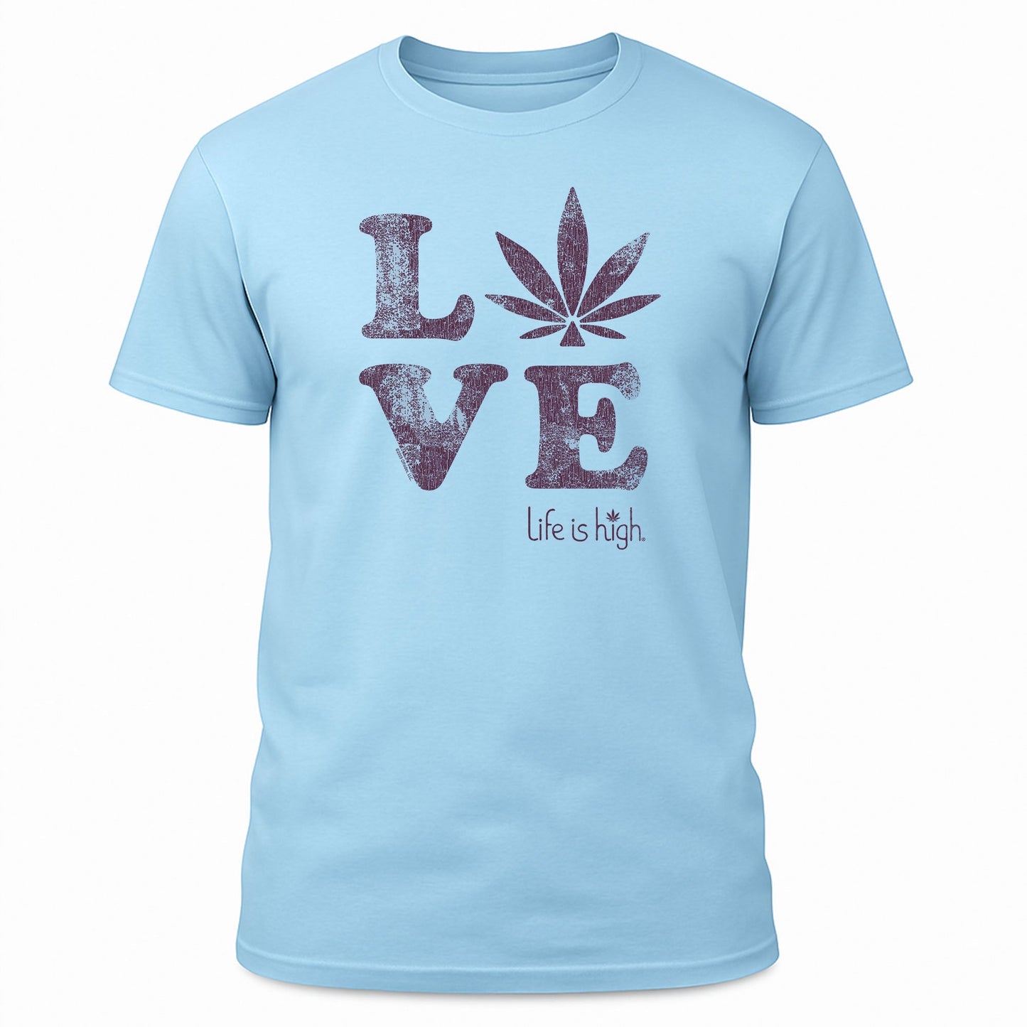LOVE (Distressed Leaf) Tee