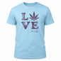 LOVE (Distressed Leaf) Tee