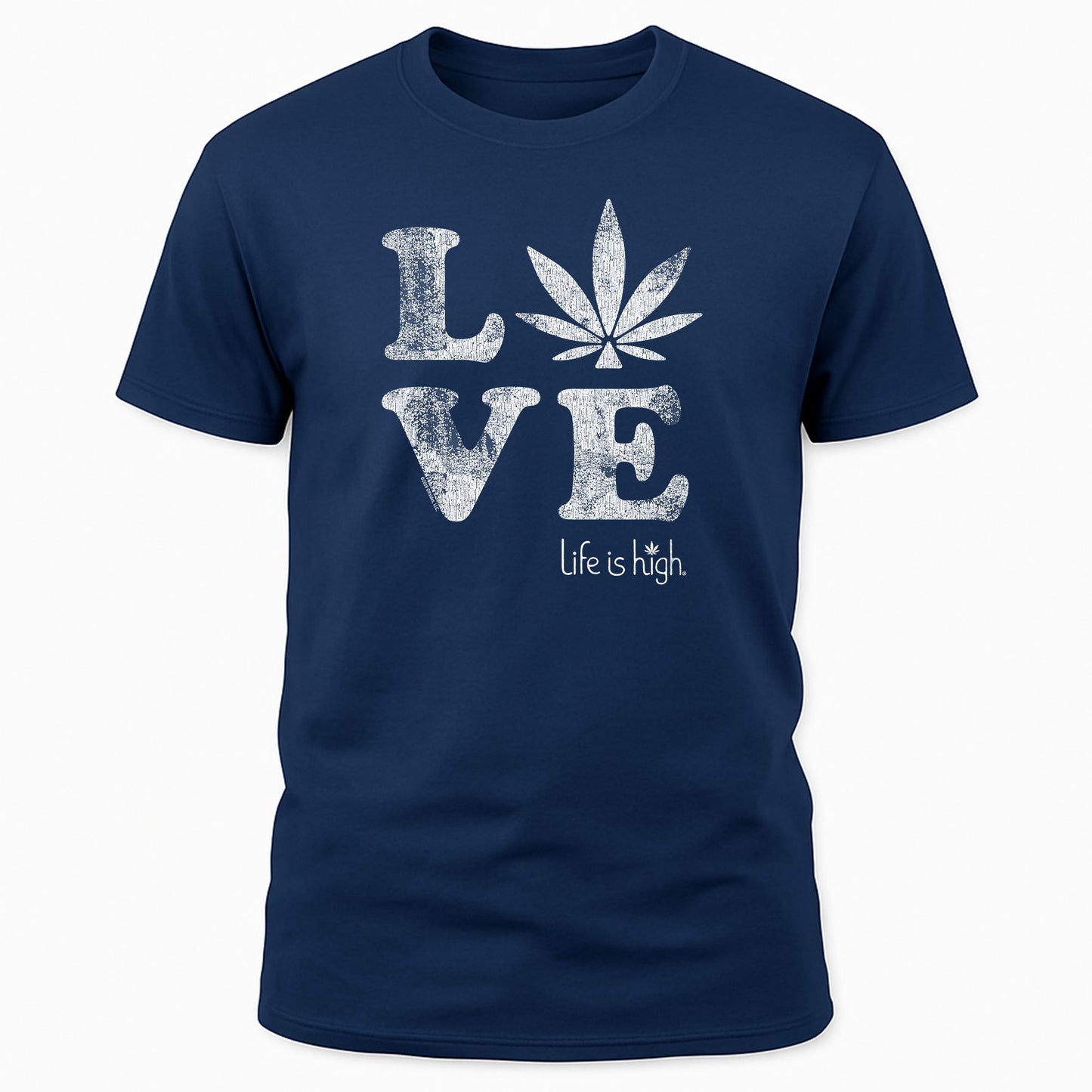 LOVE (Distressed Leaf) Tee