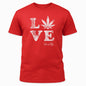 LOVE (Distressed Leaf) Tee