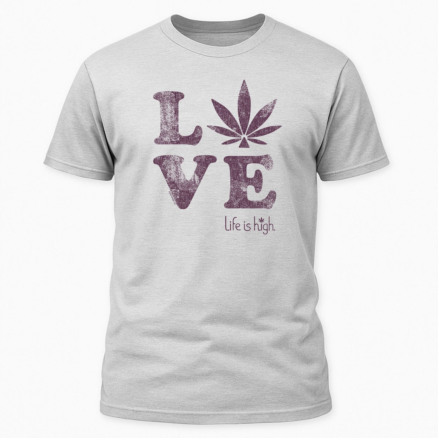 LOVE (Distressed Leaf) Tee