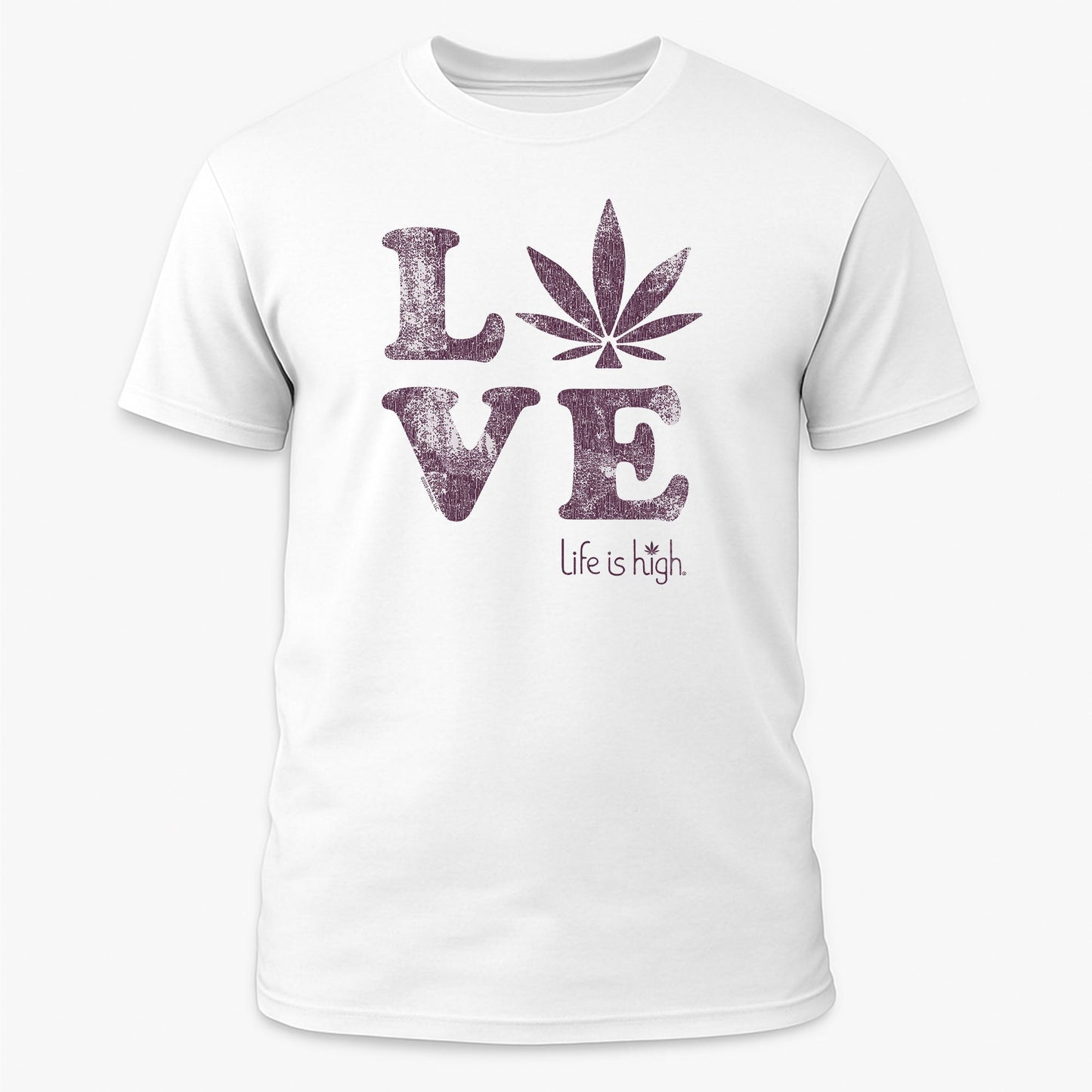 LOVE (Distressed Leaf) Tee