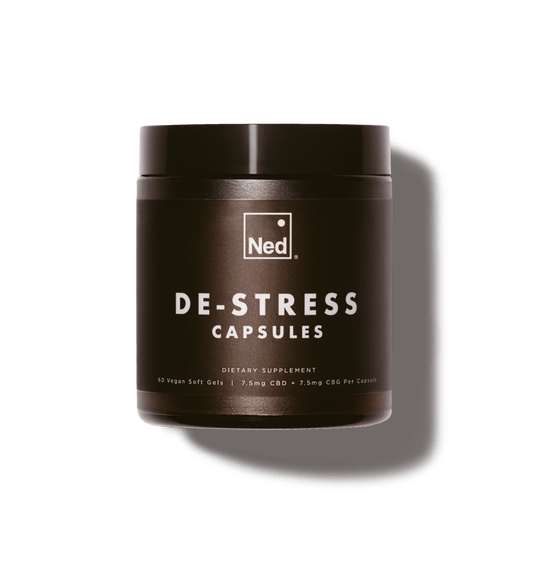 De-Stress CBD & CBG Capsules