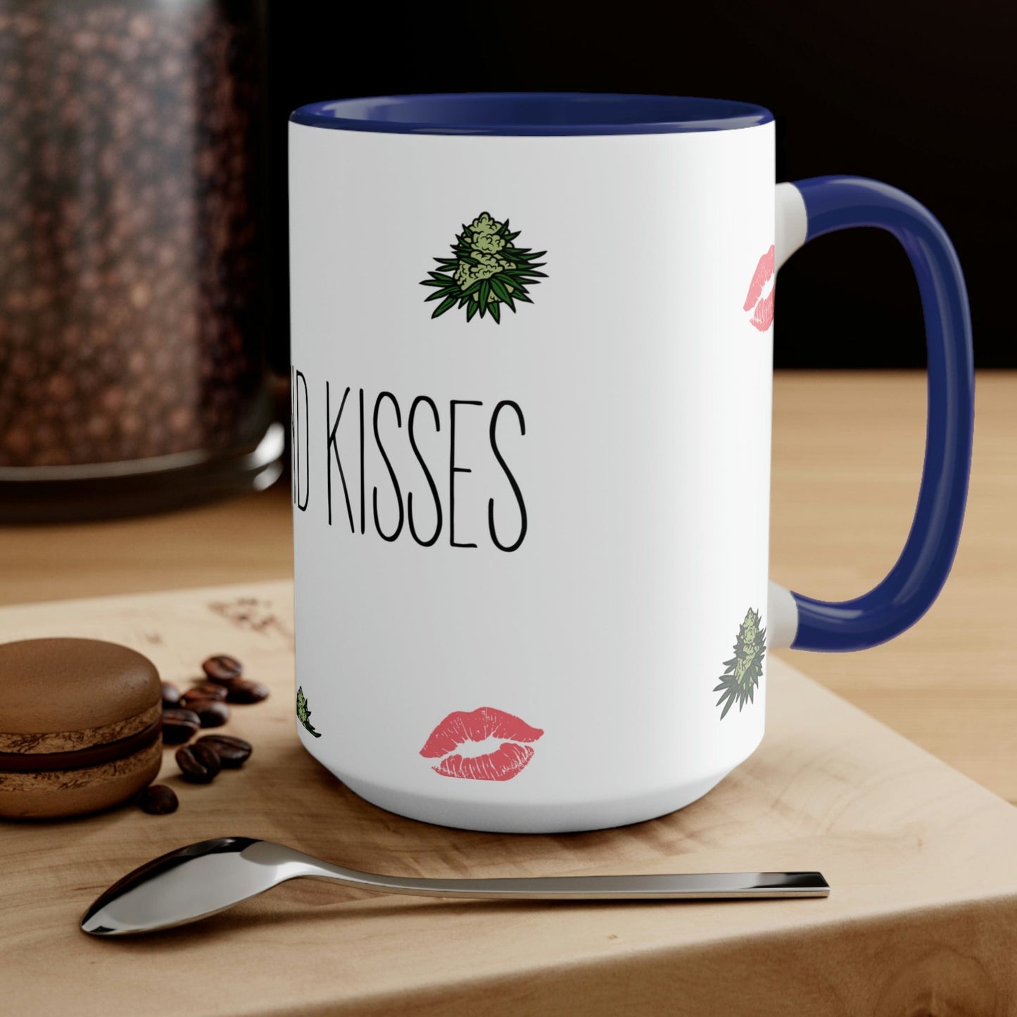 "Nugs and Kisses" Coffee Mug