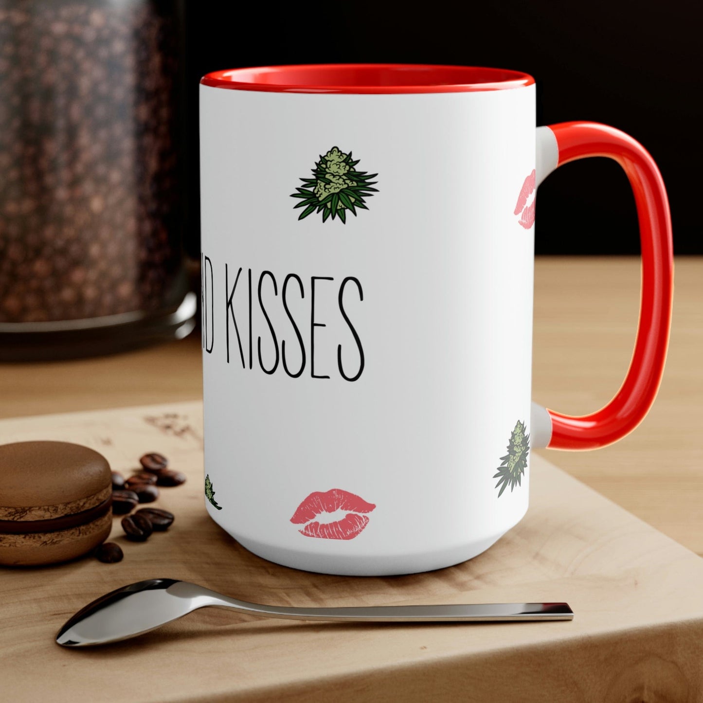 "Nugs and Kisses" Coffee Mug