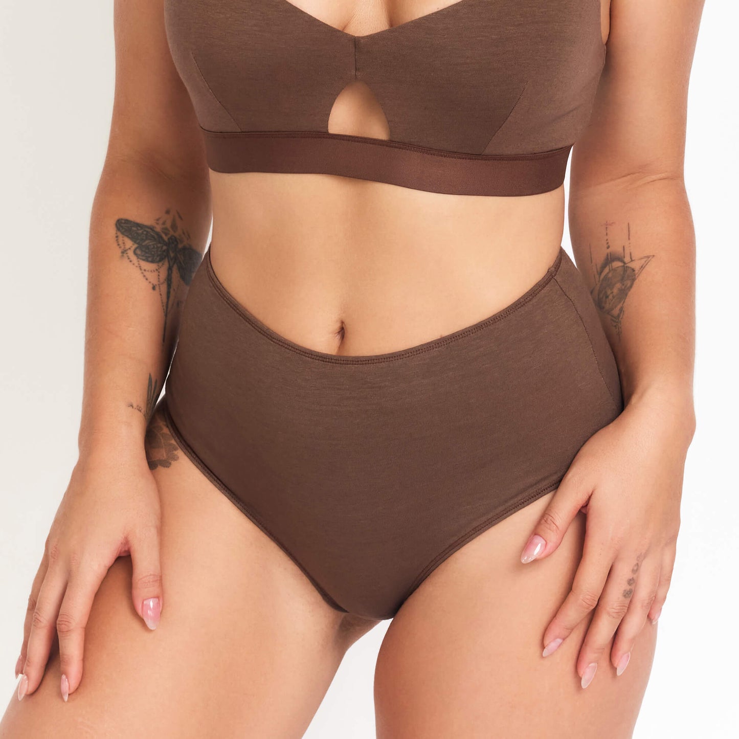 High-Rise Hemp Briefs