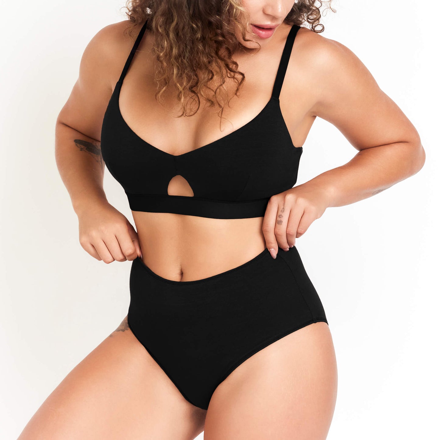 High-Rise Hemp Briefs