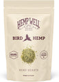 Organic Hemp Hearts for Birds Feather Plucking Support Relaxation - 8oz
