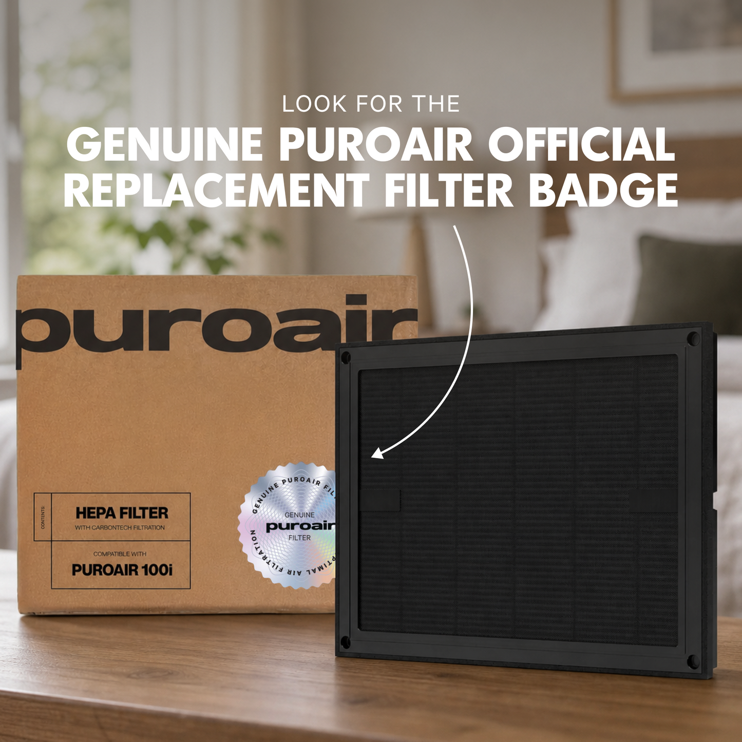 PuroAir 100i Smart HEPA Air Purifier