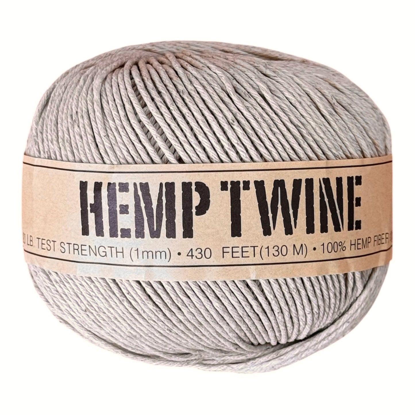 TWINEBALL-1MM 100% Hemp Twine, 1mm