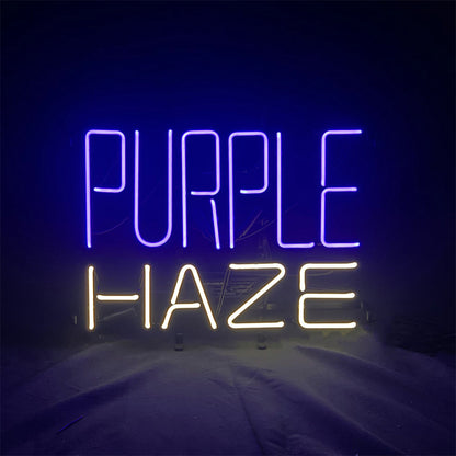 Purple Haze Neon Sign Light