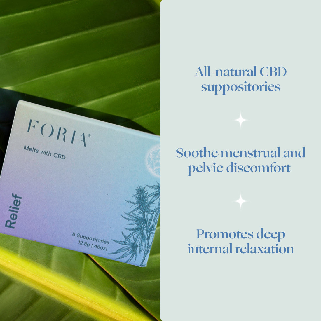 Foria's Relief Melts with CBD