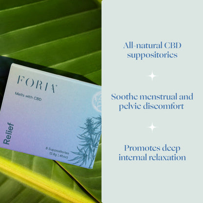 Foria's Relief Melts with CBD