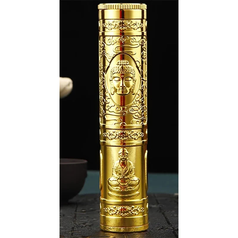 Retro Smoking Vial-Buddha-Dragon-Skull