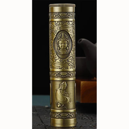 Retro Smoking Vial-Buddha-Dragon-Skull