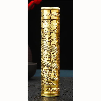 Retro Smoking Vial-Buddha-Dragon-Skull