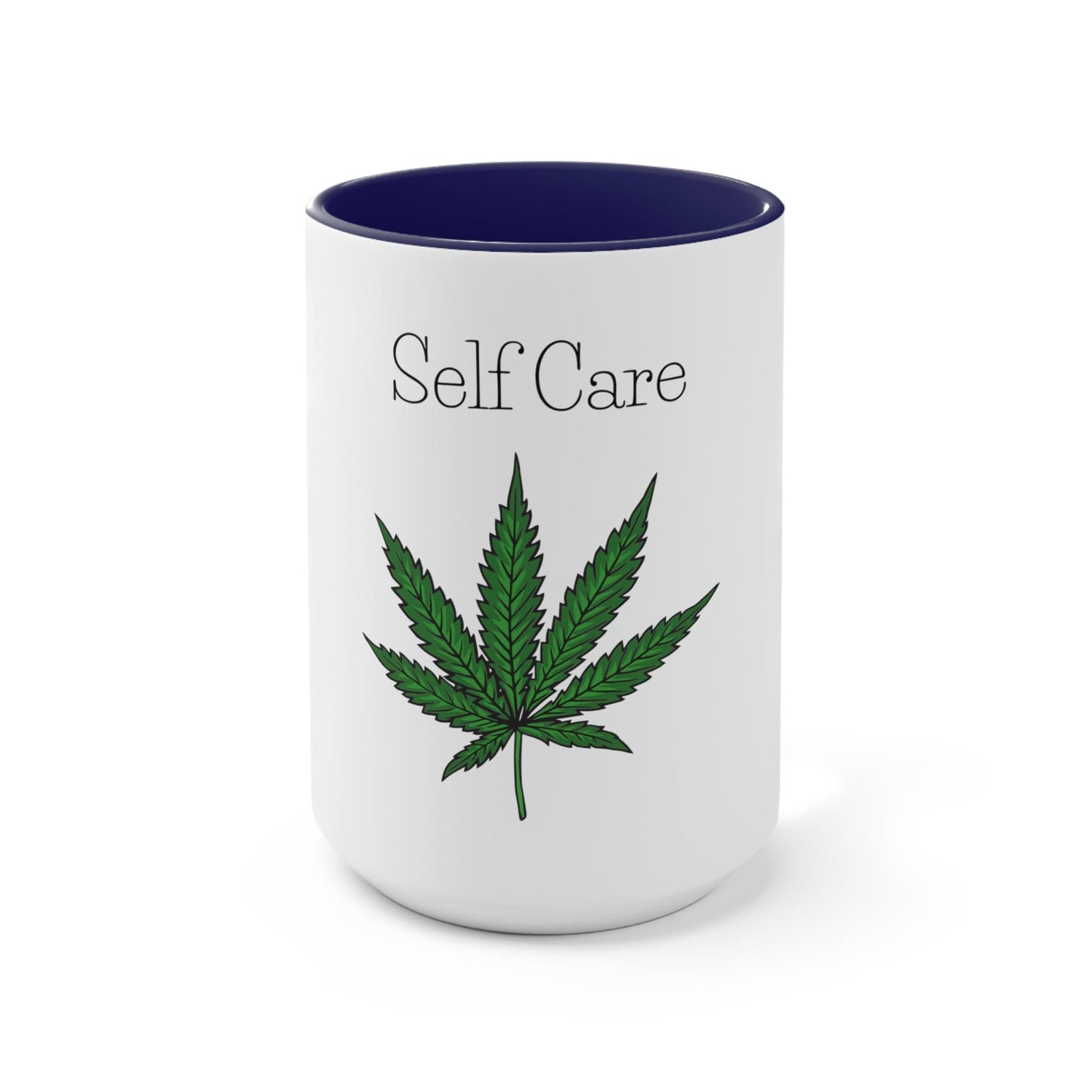 "Self Care" Pot Leaf Mug
