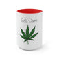 "Self Care" Pot Leaf Mug
