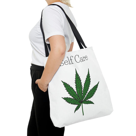 "Self Care" Cannabis Tote Bag