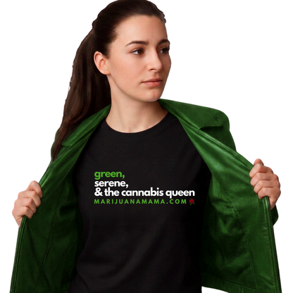 Green, Serene & the Queen T-shirt