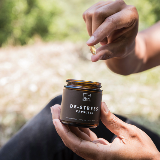 De-Stress CBD & CBG Capsules