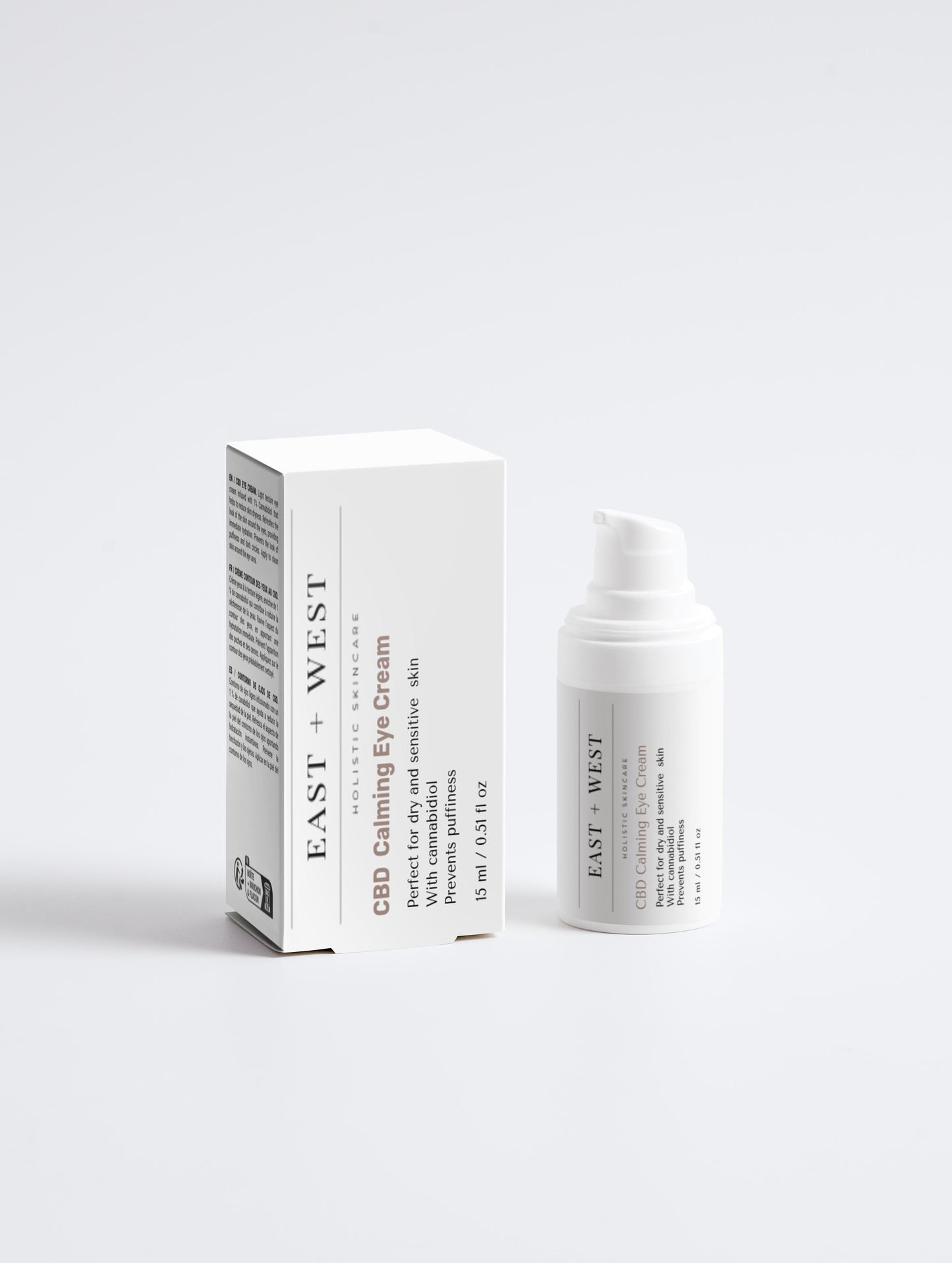 CBD Calming Eye Cream- Size 0.5 oz / 15 mL