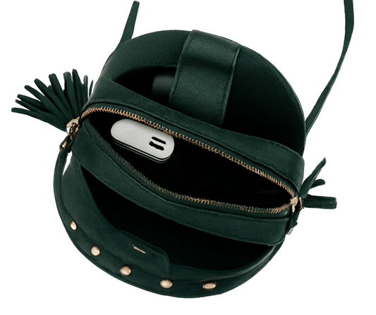 Bucket Bag with Vintage Tassel Bag