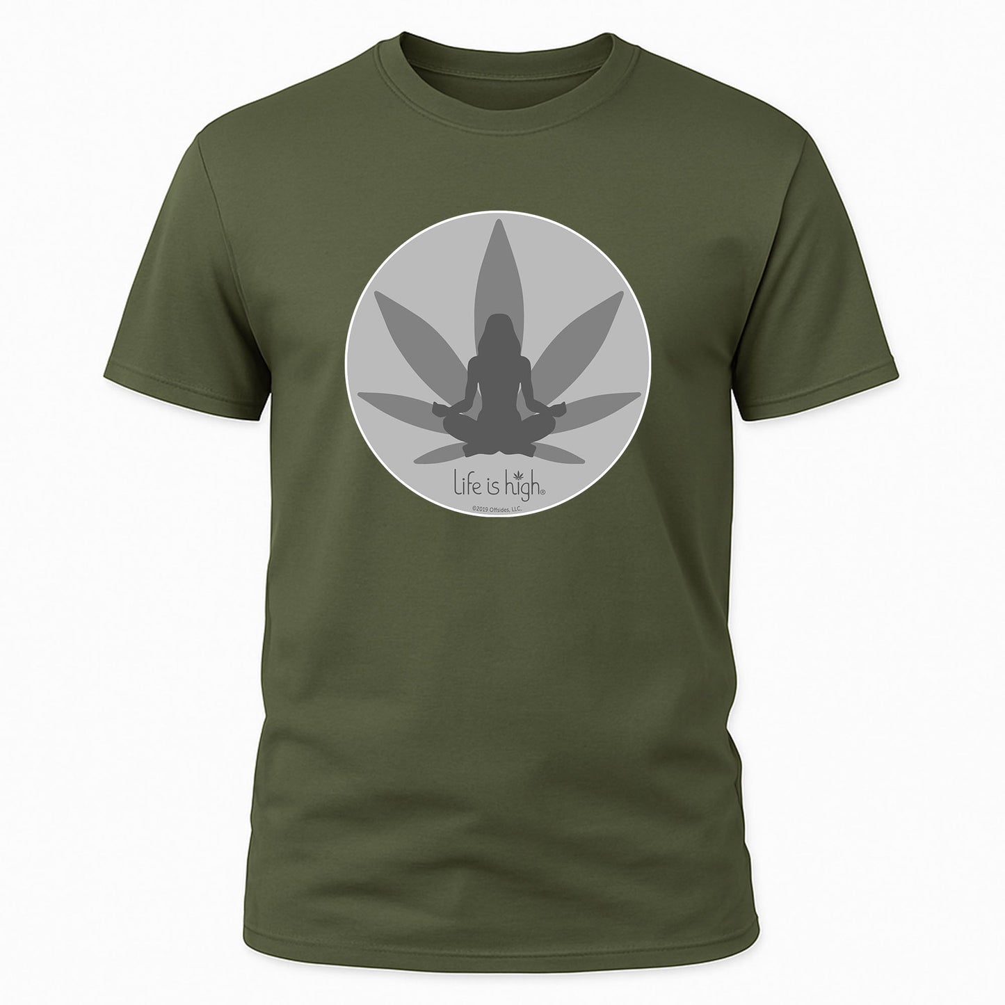 Lotus & Yoga Tee